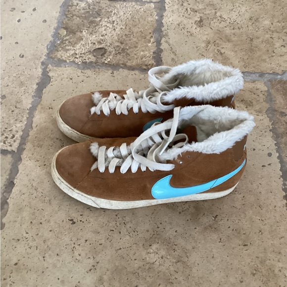 Other - Nike Shoes  7Youth Blazer Faux Fur Lined Cold Weather Boots Sneakers